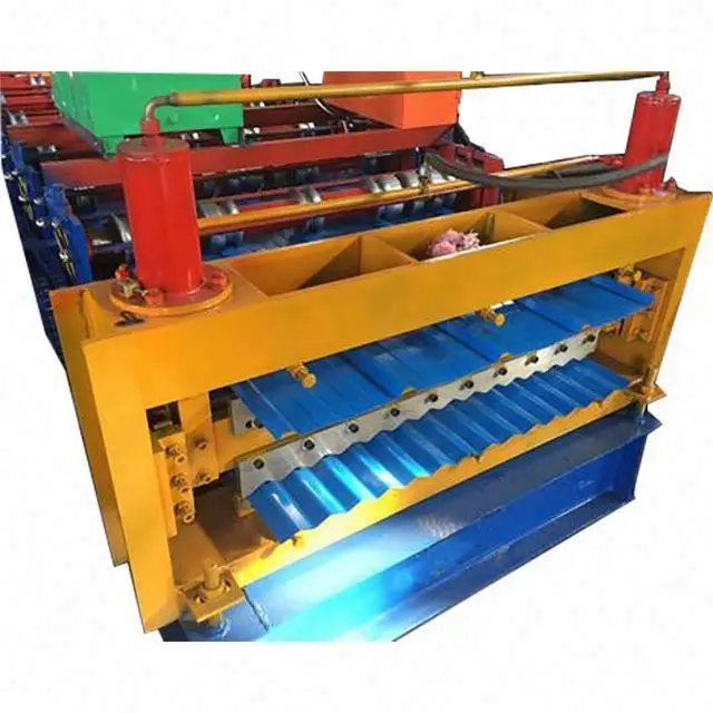 Double Layer Tile Roll Forming Machine
