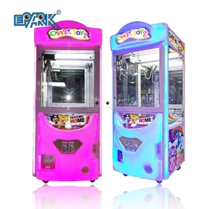 Coin Operated Arcade Game Machine Crazy Toy 2 Claw Crane Machine Prize Vending Game Doll Machine for Sales