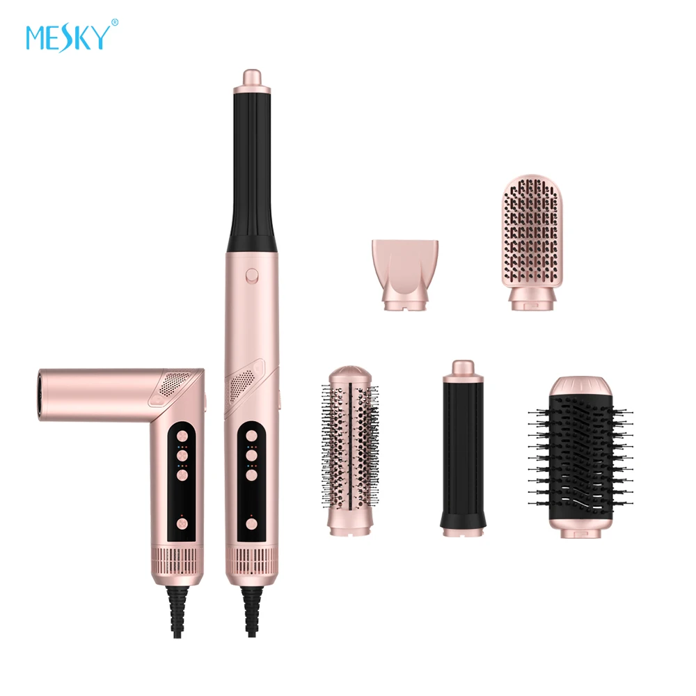 BLDC Foldable Auto Wrap Hair Styler Negative Ion Hot Hair Blower Dryer Brushless Styling Brush Multi Styler