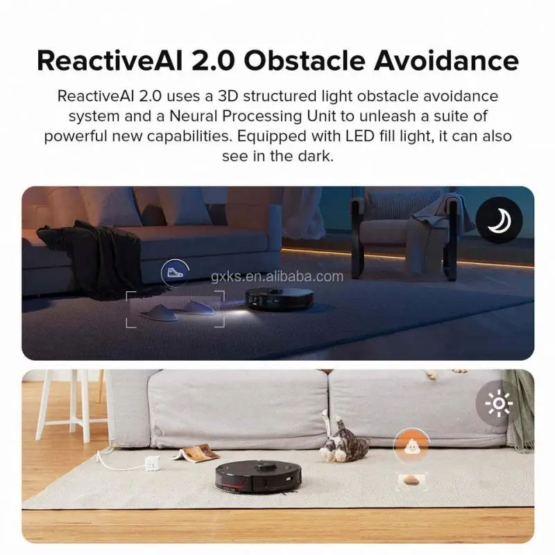 2022 New Arrival 5100pa Roborock S7 MaxV Ultra  Empty Wash Fill Dock Self-clean Sweeping Mop Floor Vacuum Cleaner Robot Vacuum