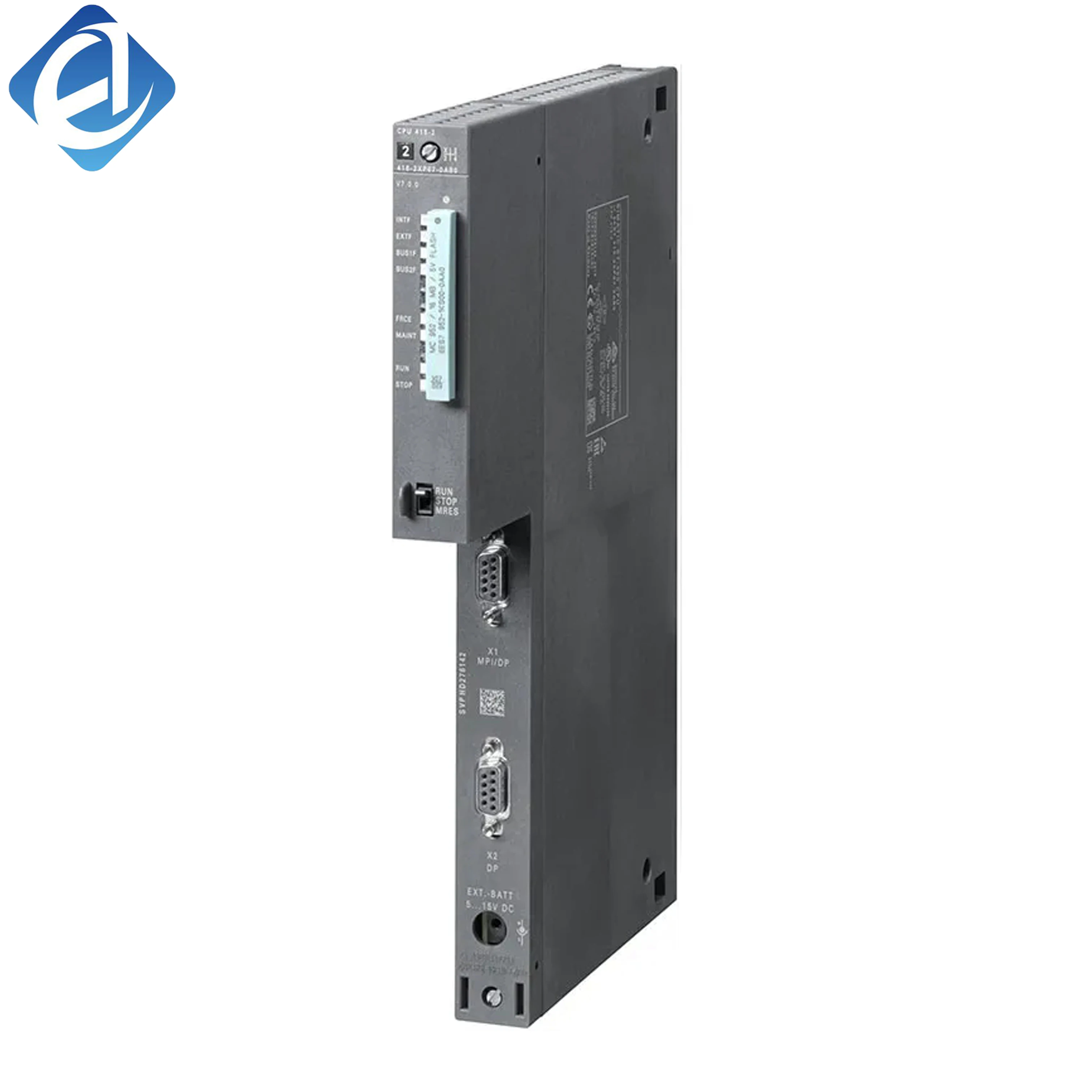 New Original 6ES7 416-2XP07-0AB0 6ES7416-2XP07-0AB0 SIMATIC S7-400 CPU module. Features high processing performance, large data memory, strong communication capability, comprehensive fault diagnostics, and high stability.