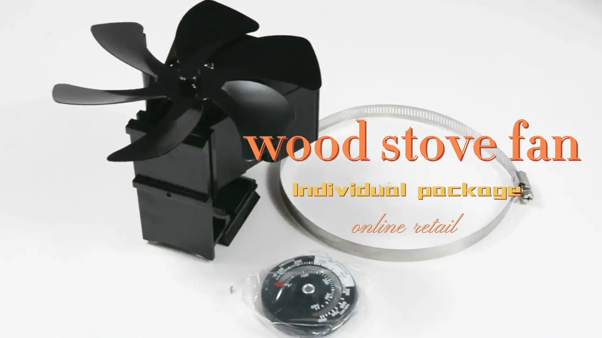 Upgrade 6 Blade With Shaking Head Eco Friendly Wood Stove Circulating