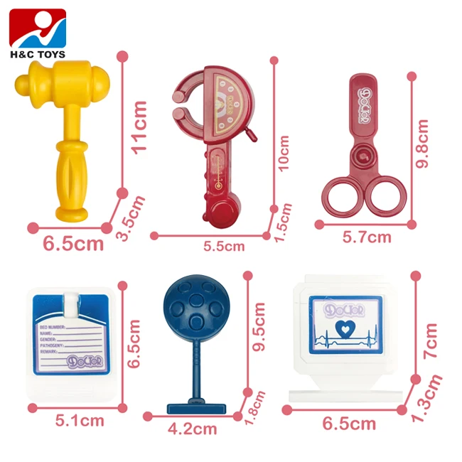 Mini Kit Médico De Juguete – Herramientas De Doctor En Miniatura De Aleación – Perfectas Para Casas De Muñecas Y Microescenas – Regalo Creativo Para Coleccionistas Y Amantes Del DIY