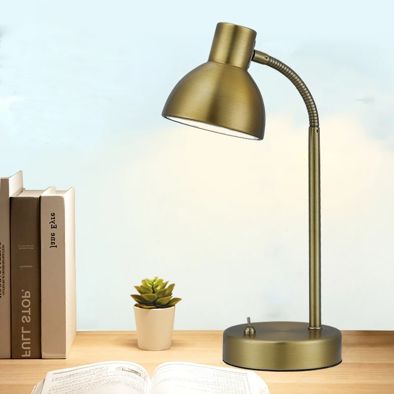 Circular decorative modern reading table light led desk lamps for office bedroom