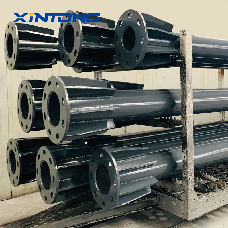 XINTONG 12-метровый уличный фонарь с двойной солнечной батареей