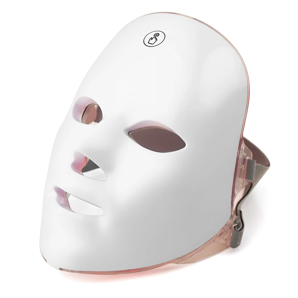 Skin Recovery Wireless Led Mask Light Therapy 7 Colors Led Face Mask