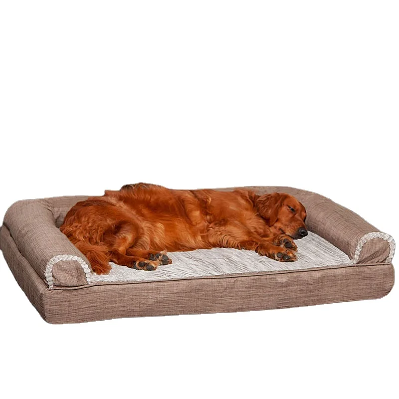 extra large soft dog bed