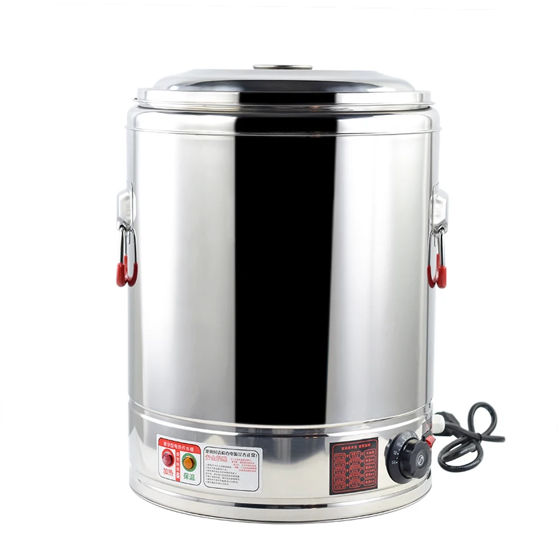 Electric Stainless Steel Triple Wall Kettle Water Boiler Insulation