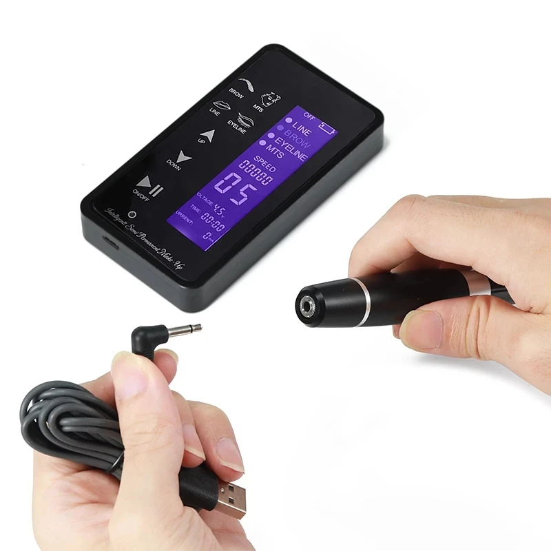 Хода волос и эффектом деграде (переход от темного к пму цифровая печатная машина оптовая продажа Профессиональный Перманентный макияж беспроводного