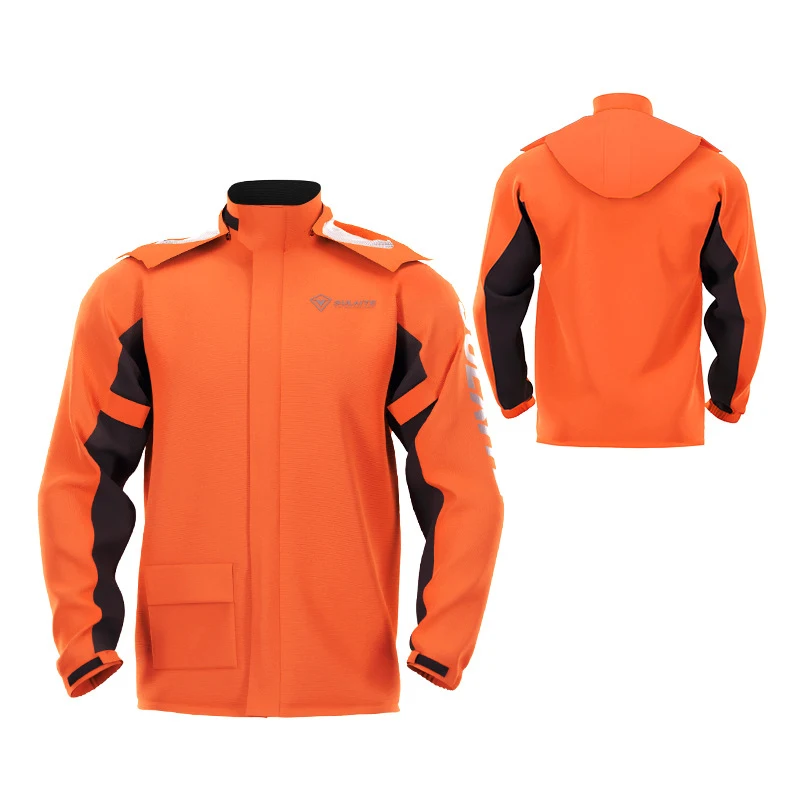 DD2015  Outdoor Motorcycle Waterproof Riding Cycling Rain Suit Coat Pants Hiding Full Cover Motorbike Rainproof Raincoat Jacket