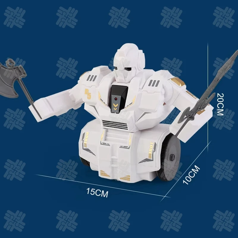 KW 2025 Newest Intelligent Remote Control Battle Robot Rc Pk Robot 360 Degree Stunt for Kids Adults Interaction Fighting Toy