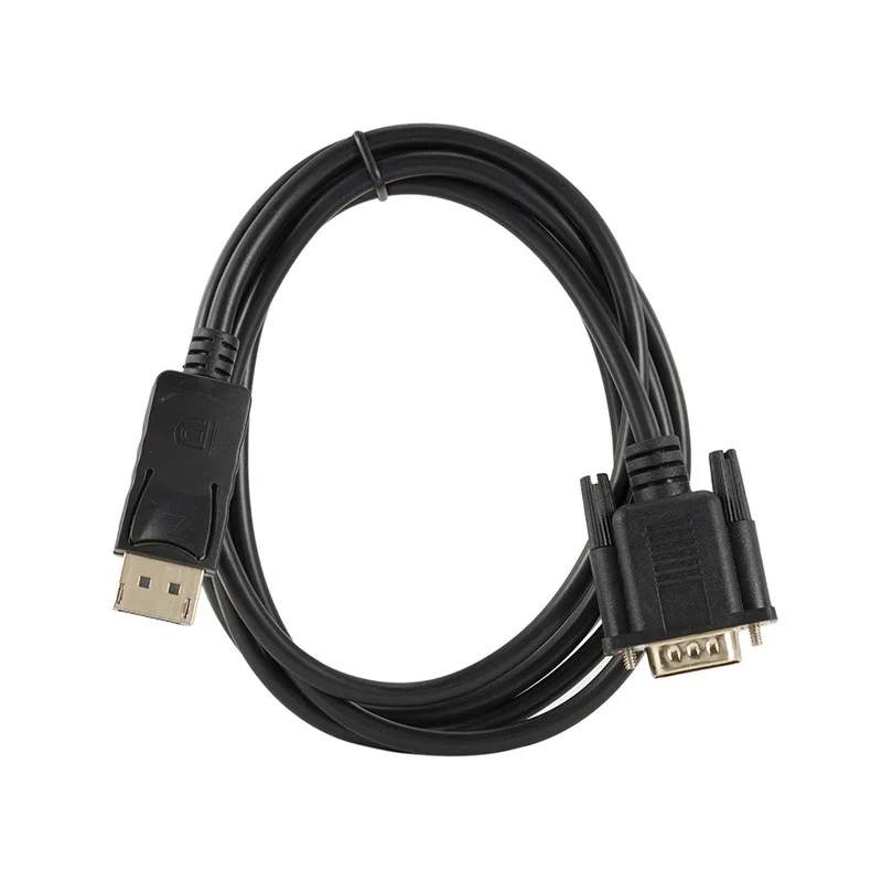 Dp to Vga Cable Converter Display Port Adapter Computer Graphics Card Connection Television Monitor DP Interface Gold Plated