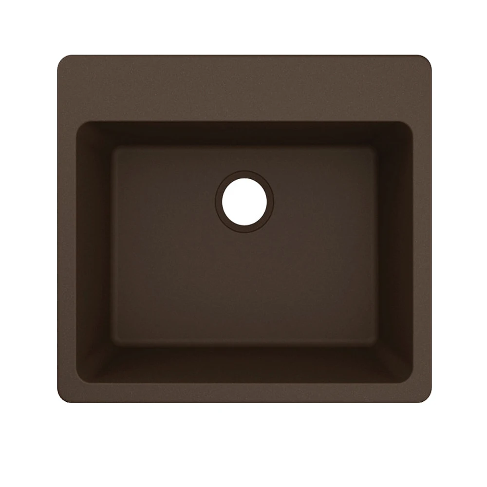 25 X 22 X 9 1 2 顶部安装厨房水槽石英石单碗花岗岩复合优质农家乐水槽 Buy 德国花岗岩水槽 花园水槽 厨房洗涤槽product On Alibaba Com