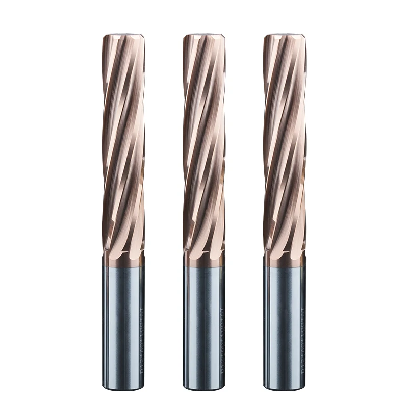Custom Carbide Reamer Cnc 4 Flutes Solid Carbide Reamer Spiral Reamer
