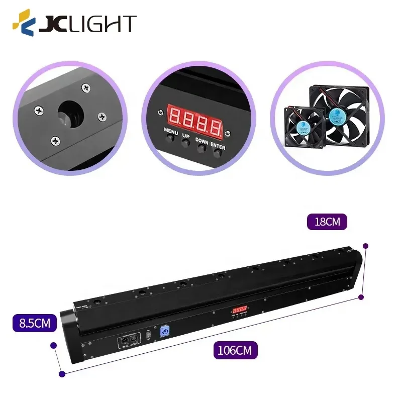 バー・DJクラブ向け8眼レーザーライトショー ステージ用DMX RGB