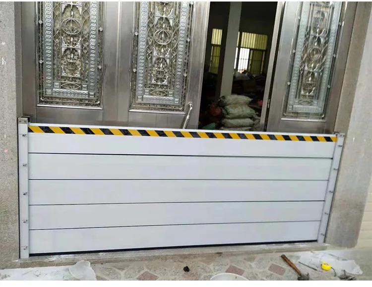 Уплотнение двери гаража противопаводковый барьер многоразовый алюминиевый
