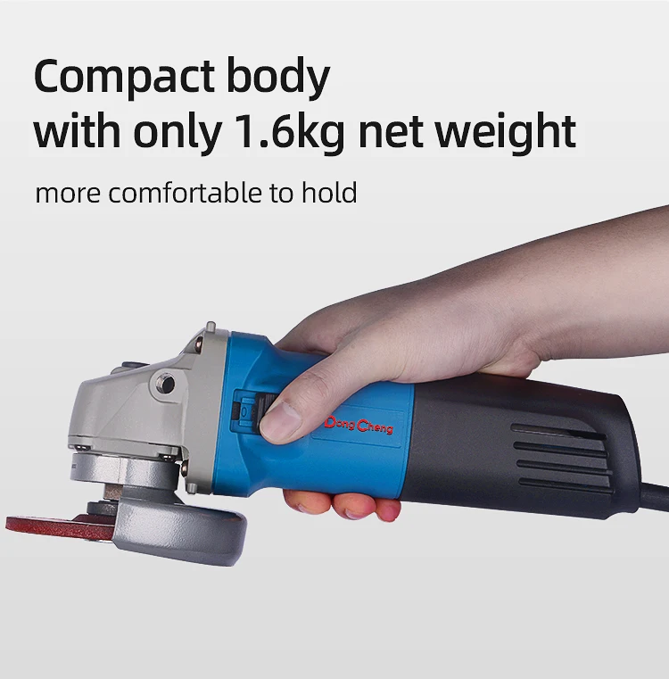 Dong Cheng Genuine Electric Angle Grinder Metal/wood/stone Grinding