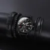 4 black dial white scale black strap(without box)