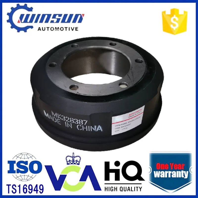 MK328387 Rear Axle for Mitsubishi Truck Spare Parts Light Truck Brake Drum