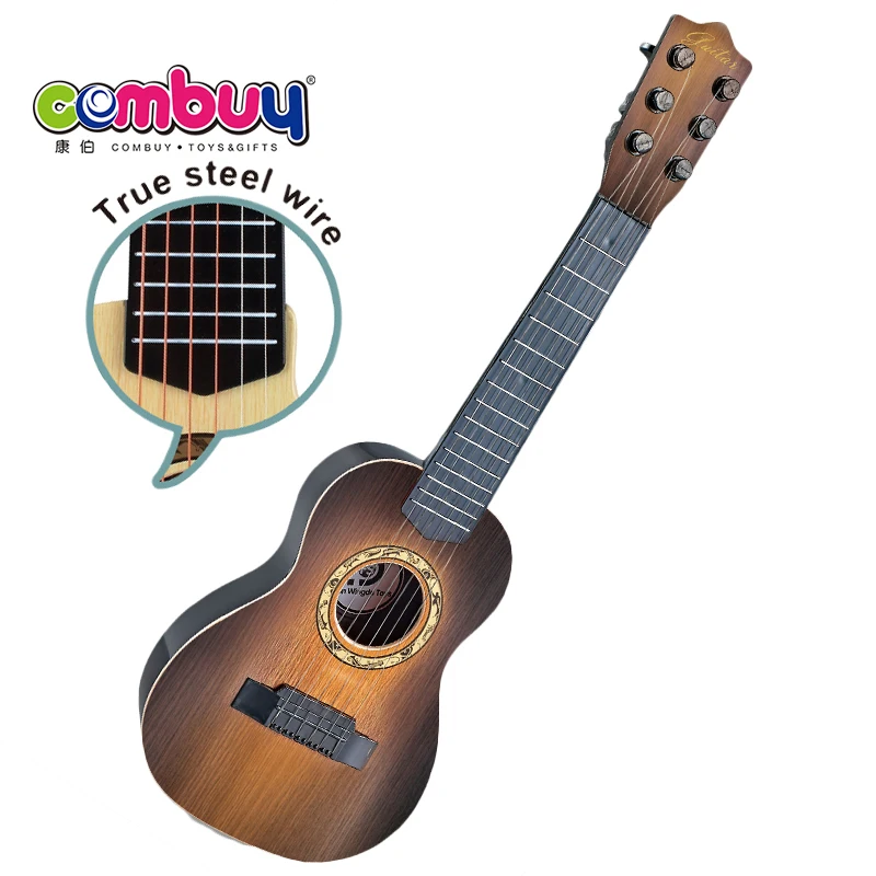 Musical Instruments Toy Bass 6 String 21inch Guitar for Children