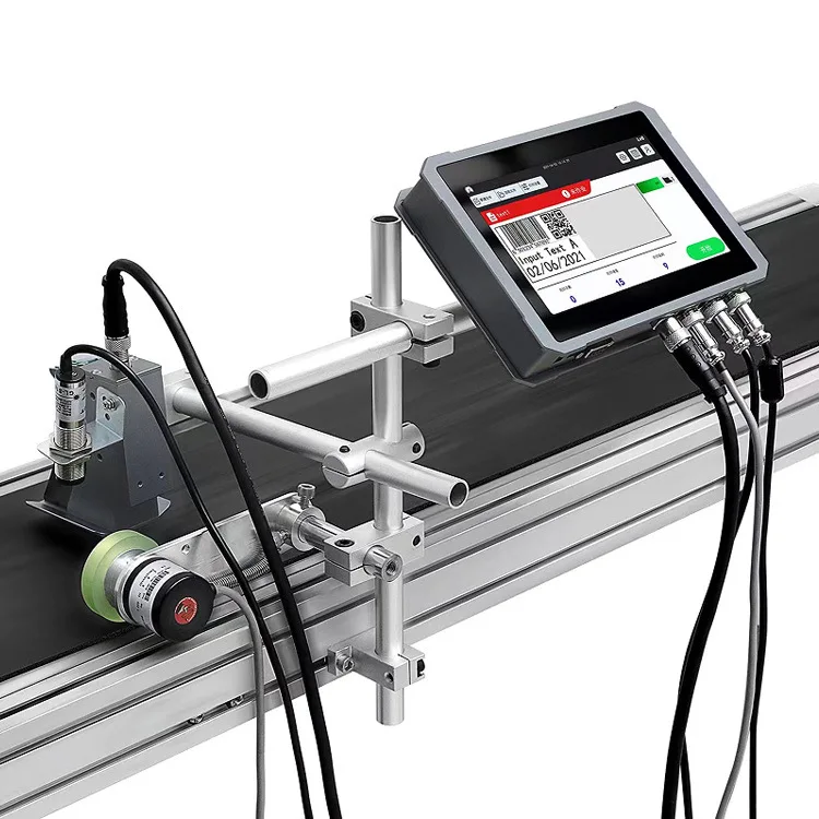 Automatic Industrial Date Qr Code Tij Inkjet Printer Online Thermal ...