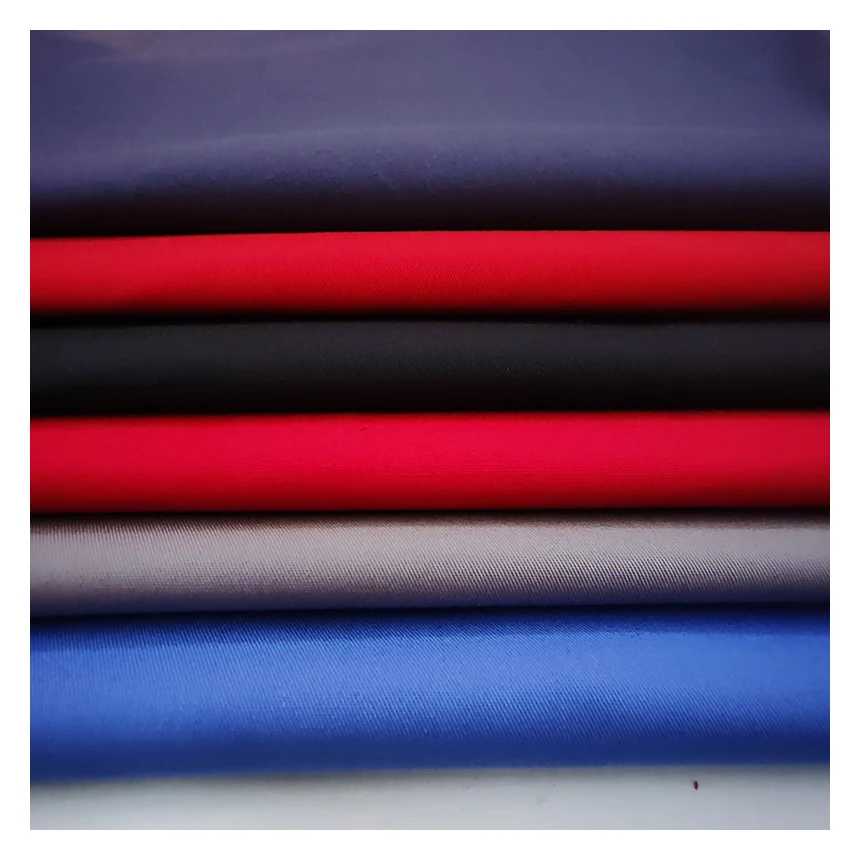Factory Direct Sales TC Twill Plain Dyed Polyester Cotton Fabric Poplin Type for Outdoor Use for Uniforms and Workwear