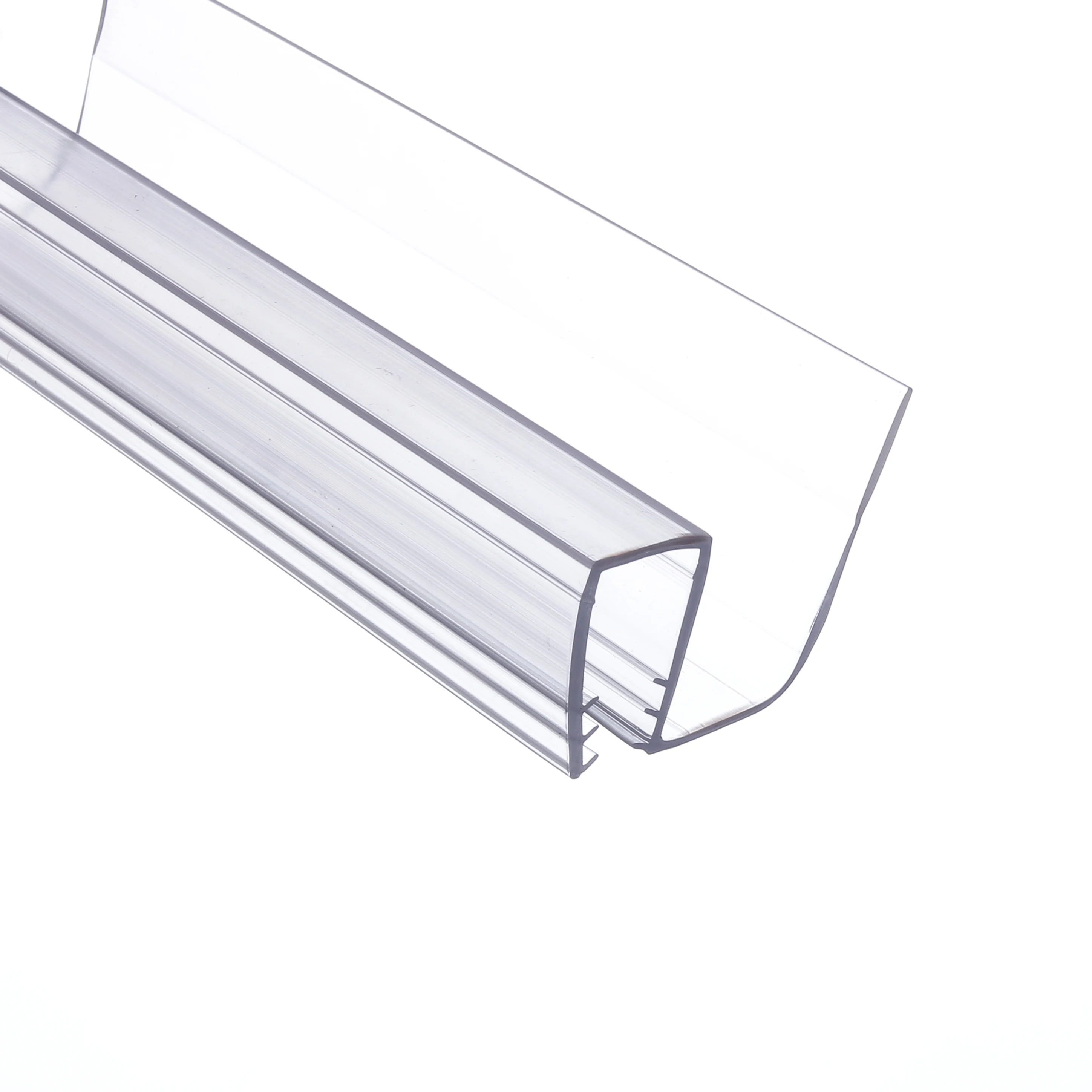 Hot Sale Plastic PVC Sealing Shower Glass Door Waterproof  Strips