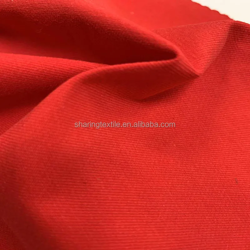 Запас ткани 70D * 21S N/C нейлоновая хлопковая смесь калварская саржевая ткань для ветровки лыжная одежда Тканое пальто