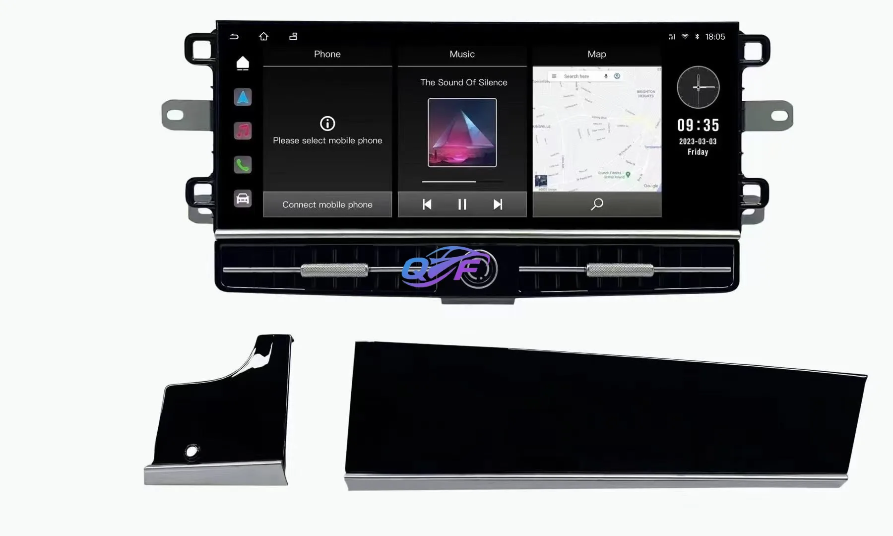 Upgraded Version of Carplay for the Large Screen Navigation
