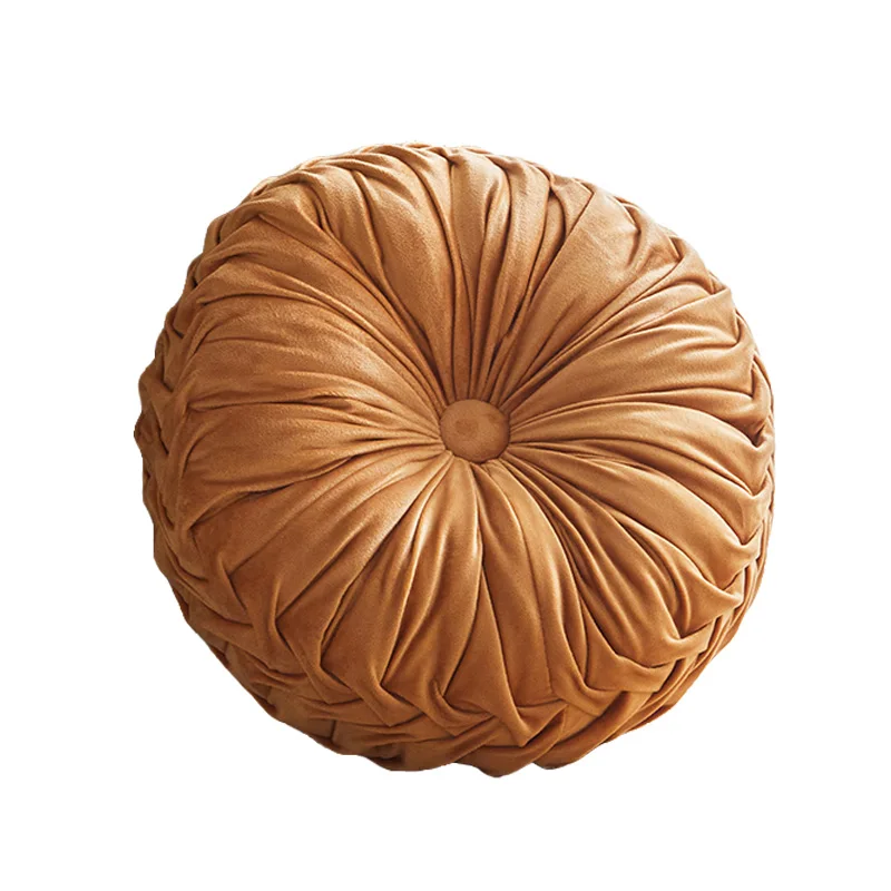 Sofa Decor Office Lumbar Pillow Seat Woven Cushion Original Round