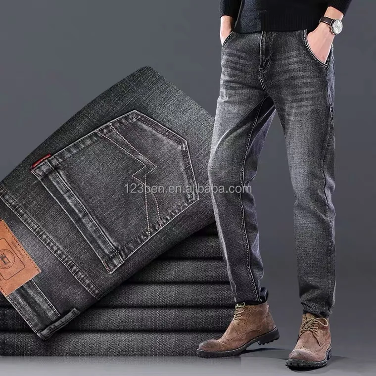 Jeans Wholesale Denim Men's Jeans Denim Men's Slim Slim Cotton Pants