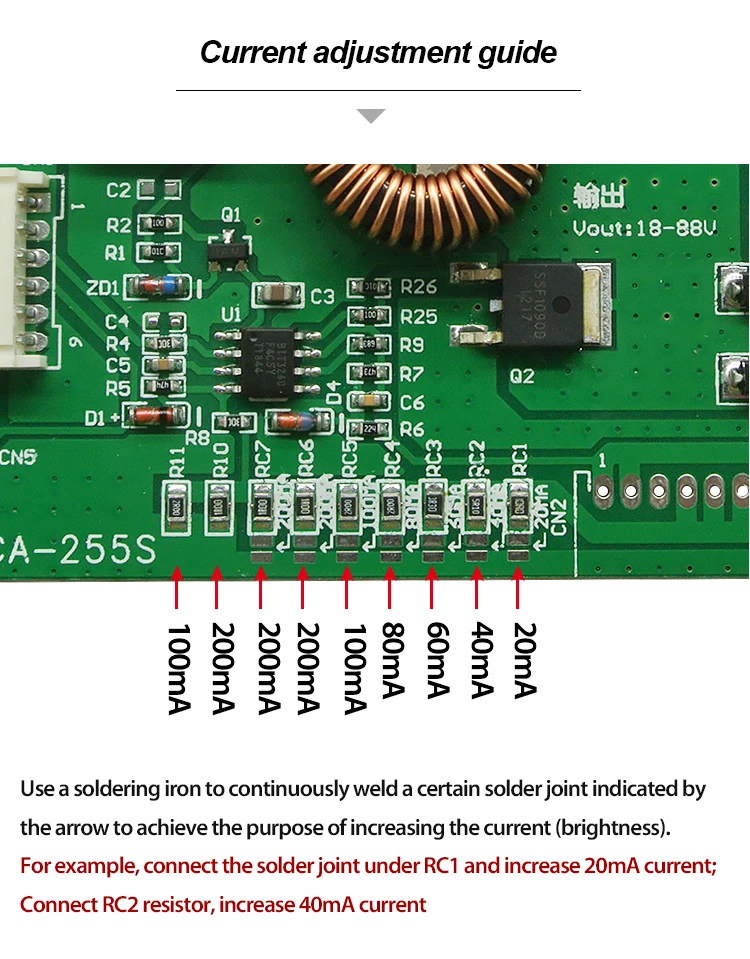 255S PCB Base Material LED Backlight Inverter Board for 10''-48'' LCD ...