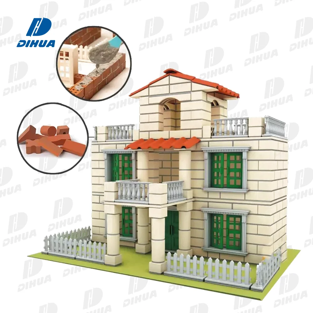 352 PCS Mini mattoni giocattolo costruzione di cemento Set di