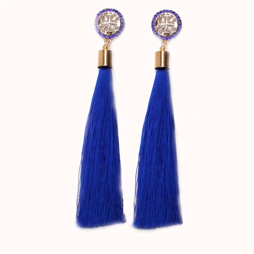 Orecchini Lunghi Bohémien Con Piume E Nappe Colorate | Artigianali Etici | Leggeri E Ipoallergenici | Regalo Festival Hippie