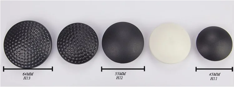 RF Security Ink Hard Tag 8.2MHz Security Alarming Ink Tags Retail Clothes Shop 55mm Black Round Ink Tag Security Dressing IT002
