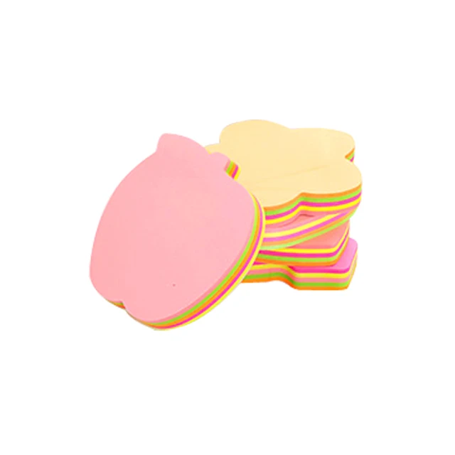 Индивидуальная форма персонализированные милые клейкие заметки цветной блокнот для