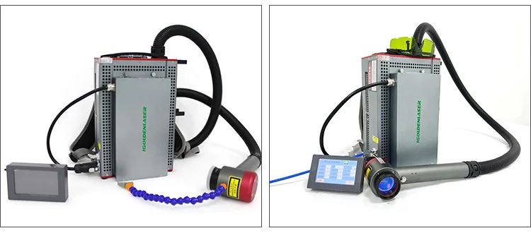 3000W for Mopa Laser Cleaner Backpack Pulse Machine 50W Rust Removal Laser for Wood Stainless Steel Aluminum & UPVC New
