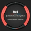 Rojo de forma redonda con logotipo