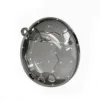 Paillettes noires translucides