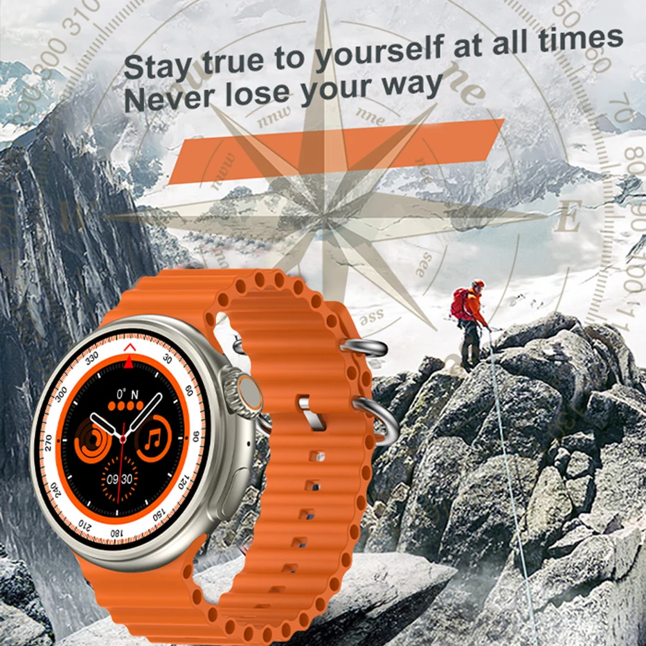 Z13 Round Smart Watch Ultra 9 BT Phone Call Sports SmartWatch Wireless Charger Infinite Screen Sport Smart Bracelet NFC GPS Z78