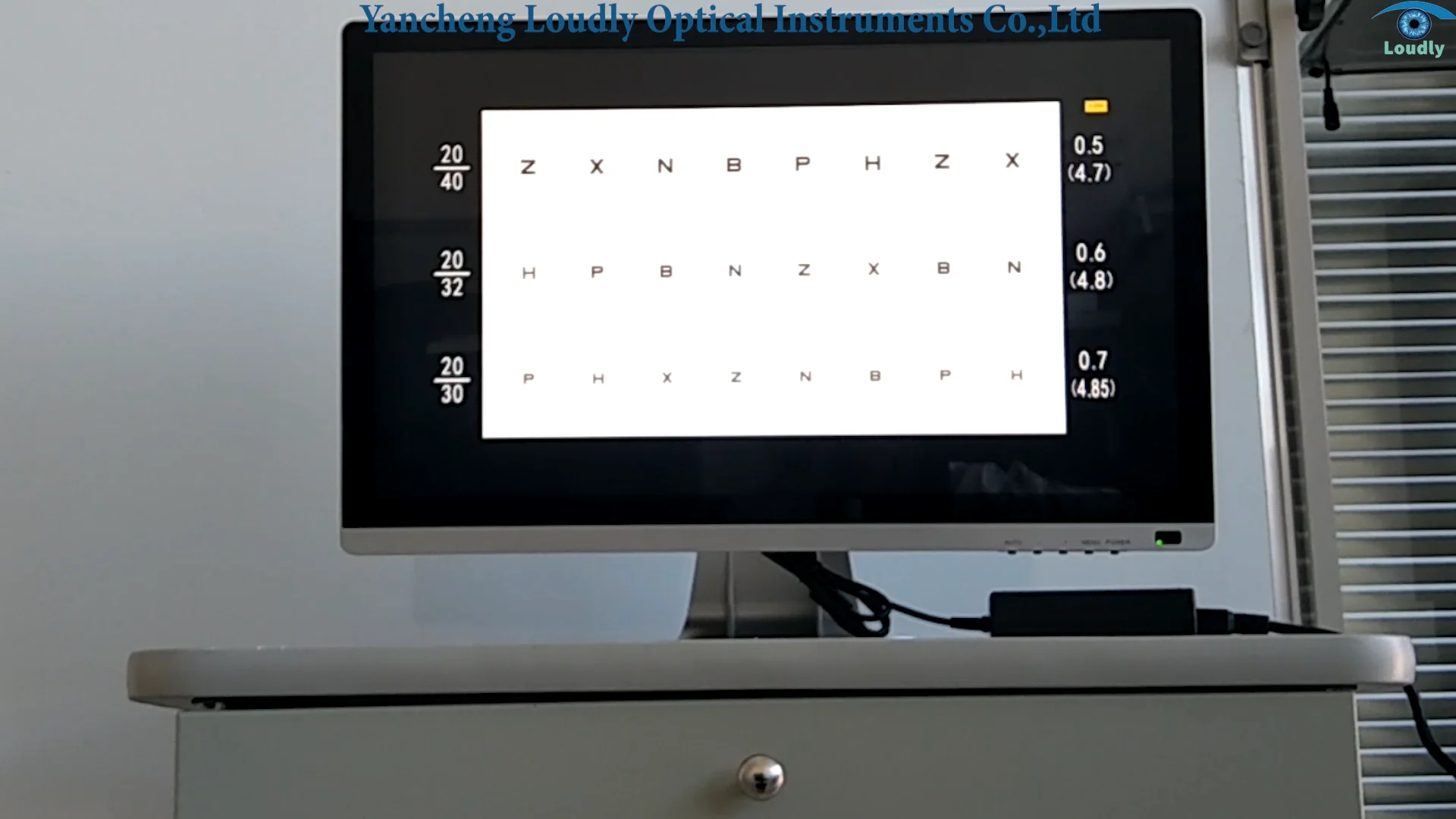 High Quality Visual Test System Lcd Chart Monitor Lcp-200 - Buy Chart ...