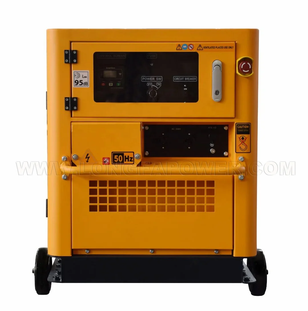 KIPOR KDE Diesel Generator Set for Sale Portable Sound Proof 9 10 12 Kva 10kva 10kw Silent Power Electric Diesel Generator