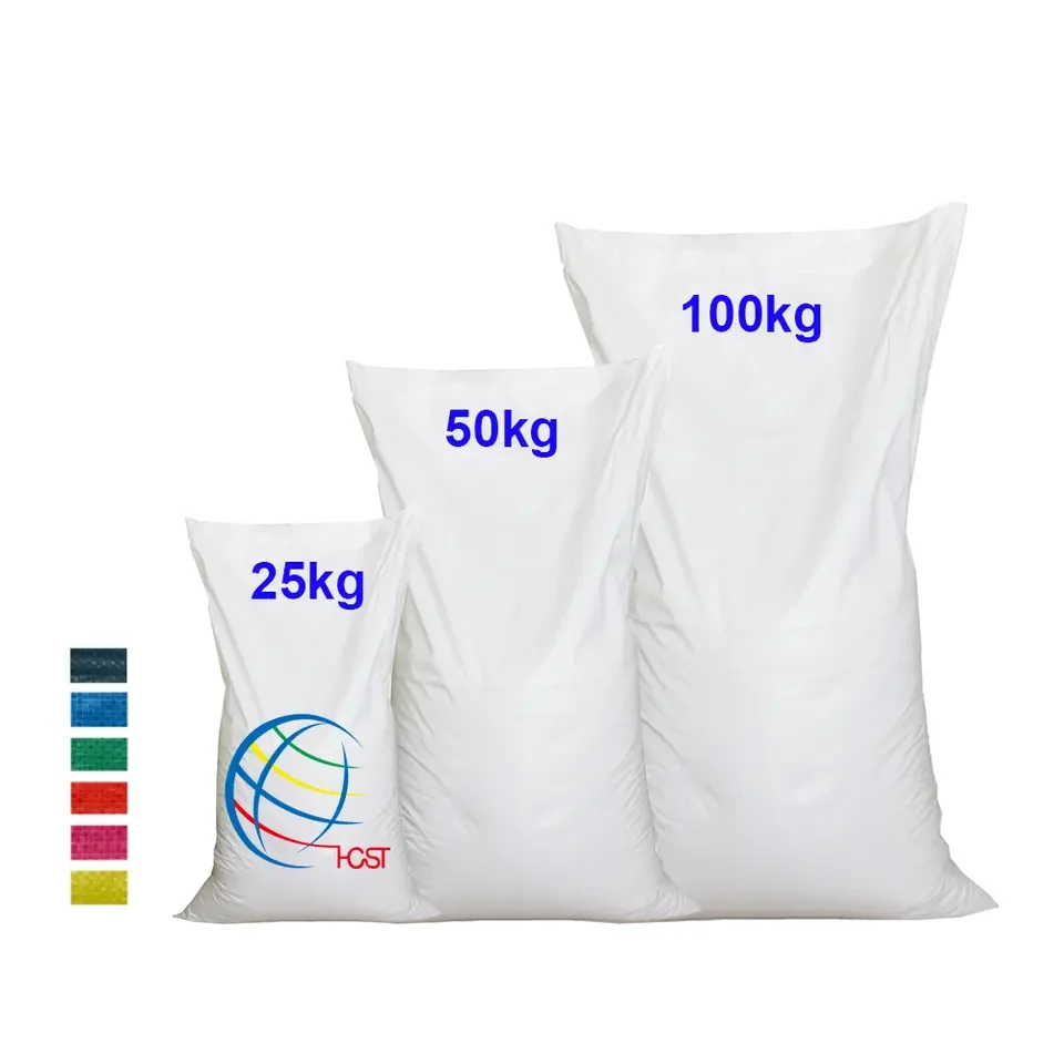 Empty Multi Color Packaging Laminated Polypropylene pp Woven Sack Bag