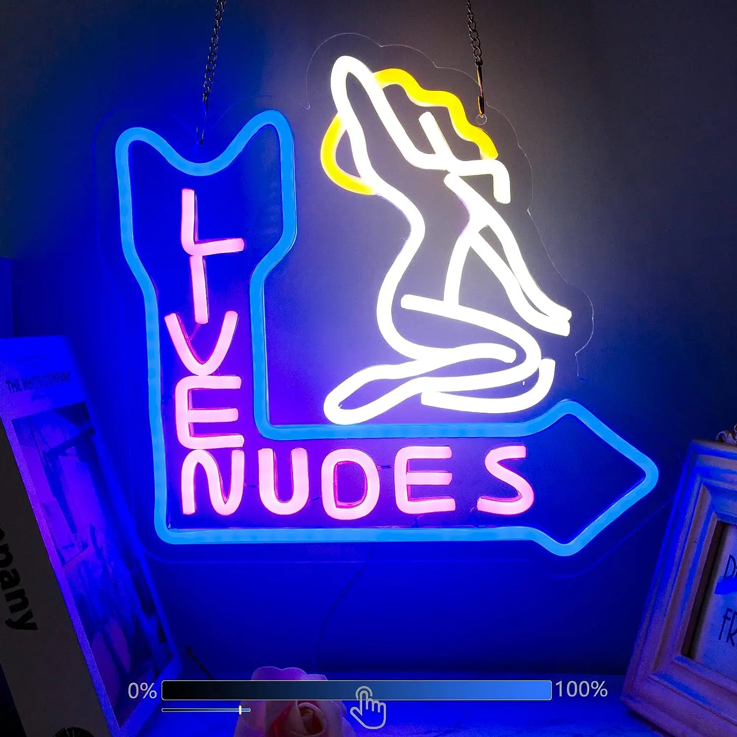 Custom Led Light Logo Dimmable Neon Sign Colorful Led Signs For Bedroom Aesthetic Buy Custom