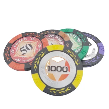40mm custom design rfid casino poker