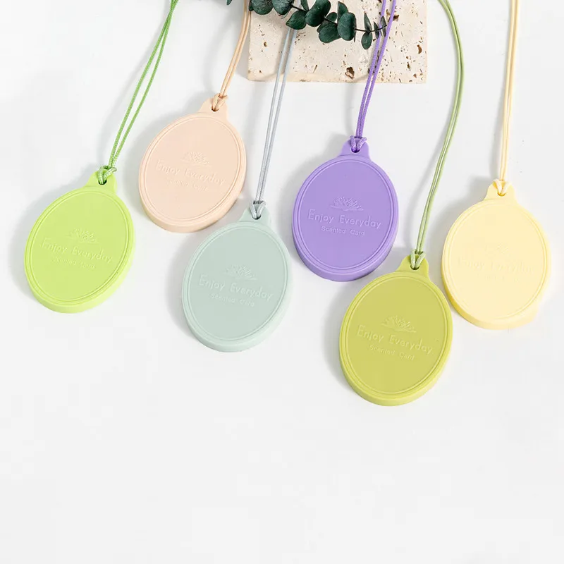 product hanging eva car aromatherapy pendant fragrance air freshener car perfume card scented card with gift set-14