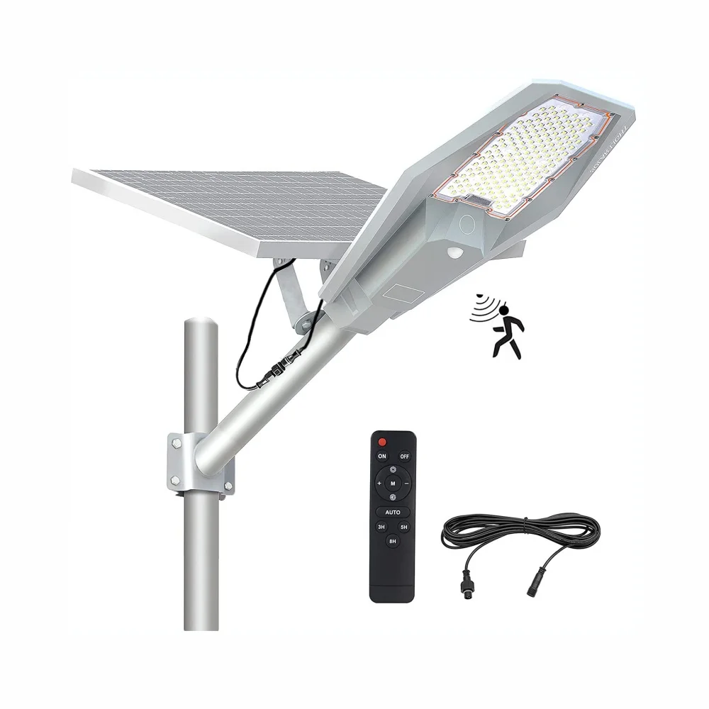 Outdoor Garden Wall Light Motion Sensor Integrated Solar Powered Street Lamp Light 100w 200w 300w 400w