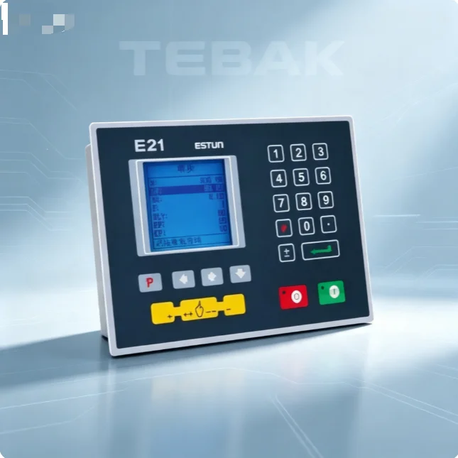 NEW E21 E21S Bending Machine Controller, Bending Control System Support Single Step Multi Step Programming Manual Axis Shift
