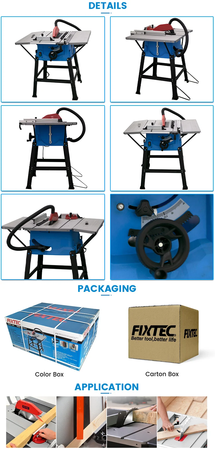 Fixtec Oem Bench Tools Mitre Saw Table Saw Thickness Planer Bench