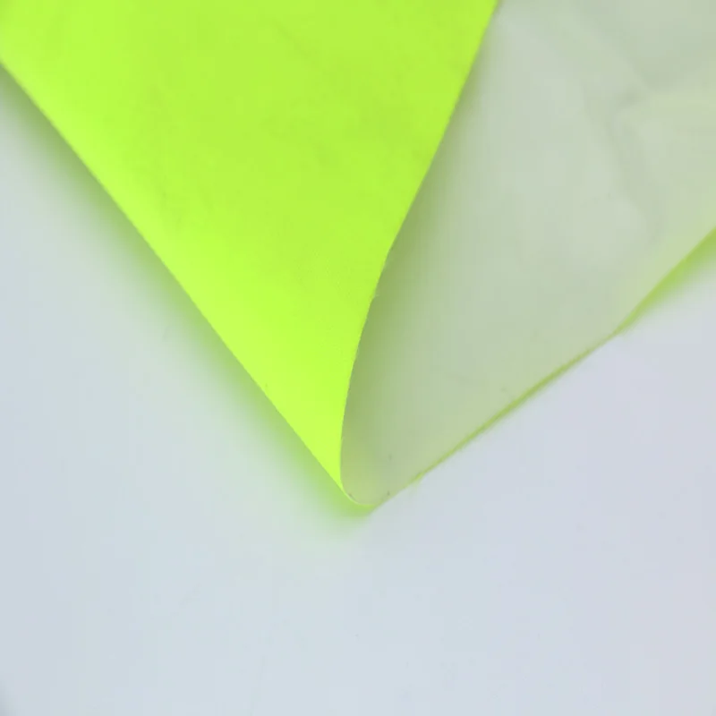 Raincoats Type and Polyester PVC PU Coated Fabric Polyester Material Rain Coat